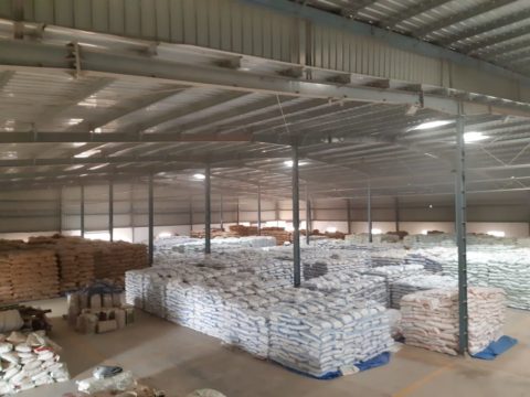 Raipur Warehouse, Chhattisgarh – 5000 Ton Storage Capacity.1,20,0000 SFT Storage Capaity