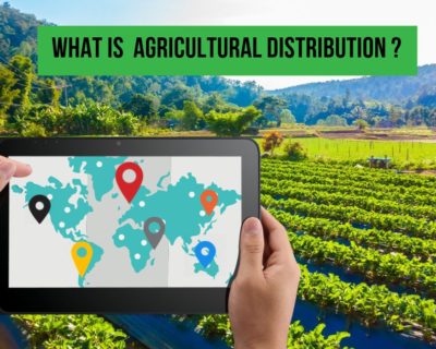 What is agricultural distribution?