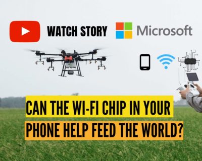 Can the Wi-Fi chip in your phone help feed the world?