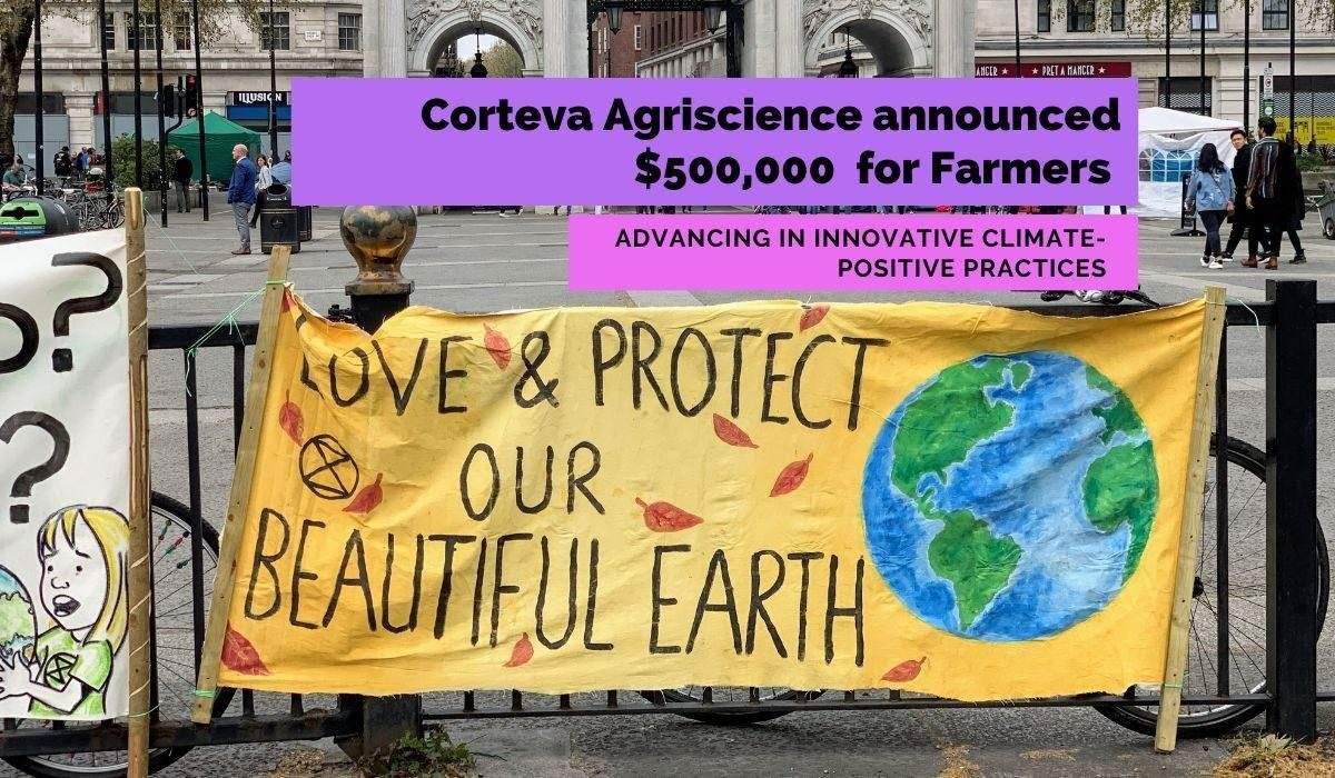 Corteva Agriscience announced a $500,000 commitment to farmers