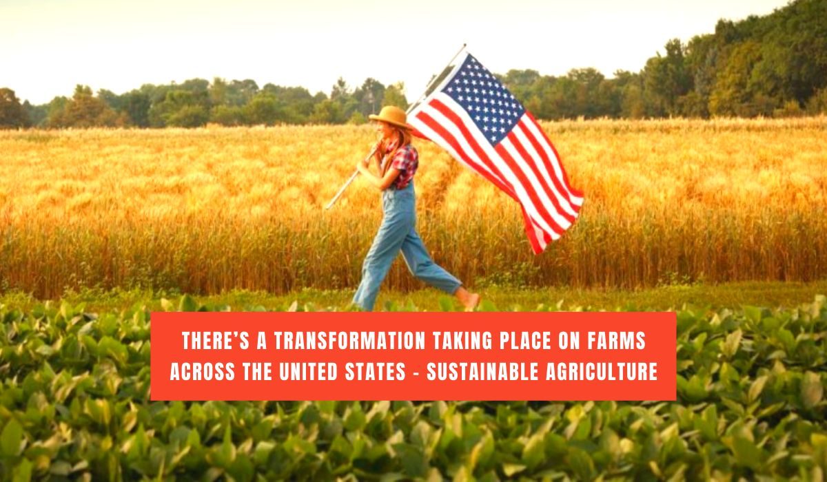 There’s a transformation taking place on farms across the United States – Sustainable agriculture