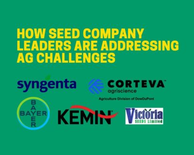 How seed company leaders are addressing AG challenges