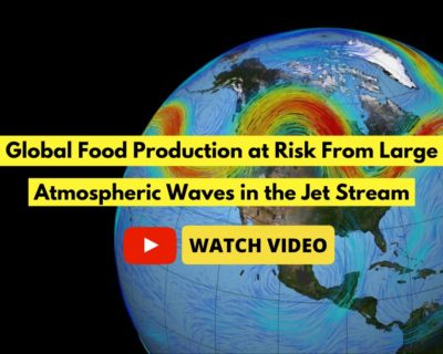 Global Food Production at Risk From Large Atmospheric Waves in the Jet Stream