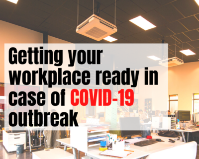 Getting your workplace ready for COVID-19