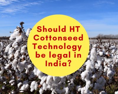 Should HT Cottonseed Technology be legal in India?