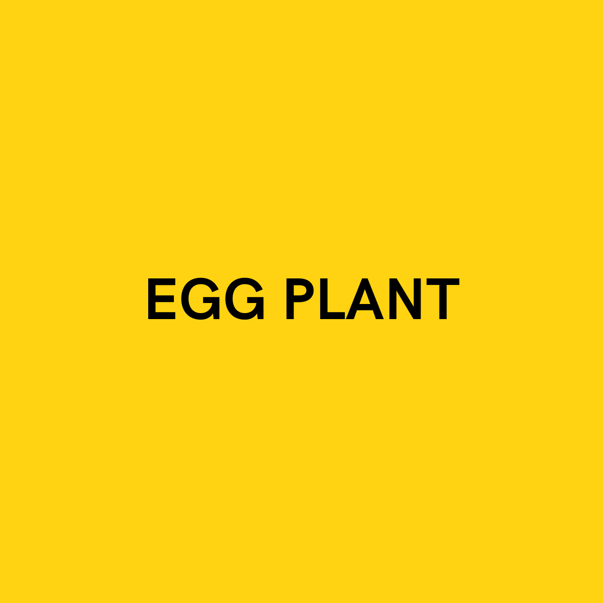 Egg Plant